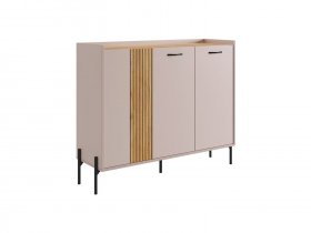 Комод Доминика (кашемир/дуб крафт золотой) в Уяре - uyar.mebel-nsk.ru | фото