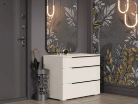 Комод с 3 ящиками Айри КМ-001 (кашемир) в Уяре - uyar.mebel-nsk.ru | фото