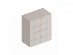Комод с 4 ящ. «Тефия» (тефия/софт сантьяго) в Уяре - uyar.mebel-nsk.ru | фото