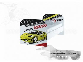 Кровать детская Тойс Champion КР-08 (BTS) в Уяре - uyar.mebel-nsk.ru | фото