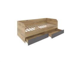 Кровать-диван с ящиками Шерлок Дв120.0_90 в Уяре - uyar.mebel-nsk.ru | фото