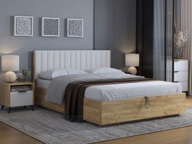 Кровать двуспальная 1,6м Юлия в Уяре - uyar.mebel-nsk.ru | фото