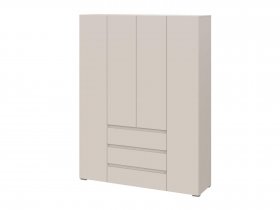 Шкаф четырехстворчатый с ящиками Люмо ШК-05 в Уяре - uyar.mebel-nsk.ru | фото