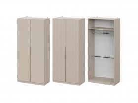 Шкаф ШК-100 Эккервуд (меланж) в Уяре - uyar.mebel-nsk.ru | фото