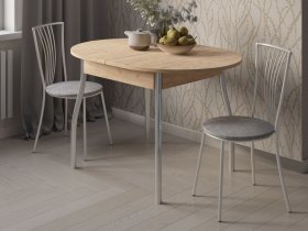 Стол обеденный Орфей-5 Ст030.3 (дуб крафт золотой) в Уяре - uyar.mebel-nsk.ru | фото
