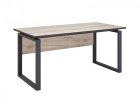Стол руководителя Ст075.0 Гермес лофт (дуб крафт серый) в Уяре - uyar.mebel-nsk.ru | фото