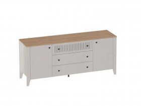 Тумба 2двери 3ящ. Валенсия (гостиная) в Уяре - uyar.mebel-nsk.ru | фото