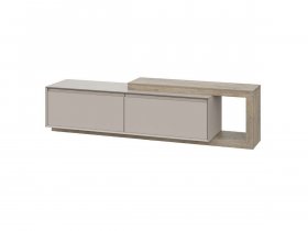 Тумба под ТВ 22 J-КШ Этна (дуб эндгрей/кашемир) в Уяре - uyar.mebel-nsk.ru | фото