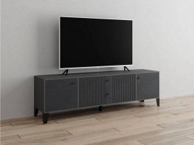 Тумба под ТВ Парус-10 (графит/гранит лофт) в Уяре - uyar.mebel-nsk.ru | фото