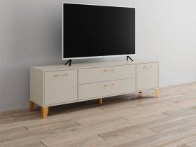 Тумба под ТВ Парус-13 (кашемир) в Уяре - uyar.mebel-nsk.ru | фото
